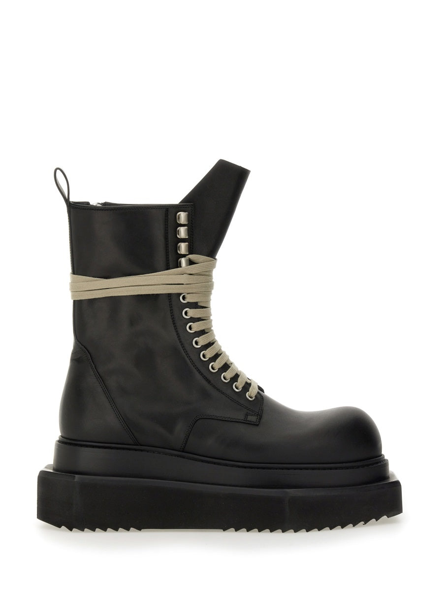 RICK OWENS Turbo Cyclops Army Boots for Men - Spring/Summer 2025