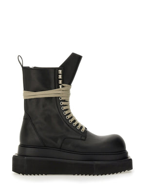 RICK OWENS Turbo Cyclops Army Boots for Men - Spring/Summer 2025