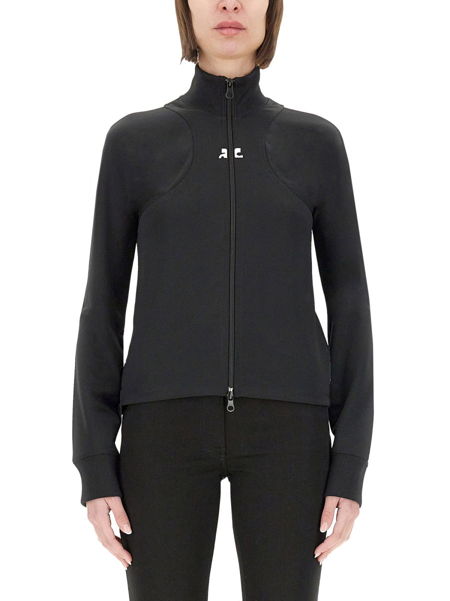 COURREGES Scuba Interlock Jacket - Size S