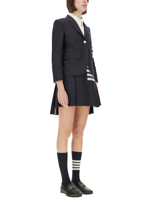 THOM BROWNE Wool Mini Skirt - Size 36 IT