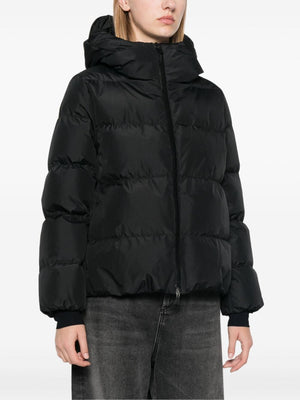 HERNO Men's Mini Down Jacket with Hood and Zip