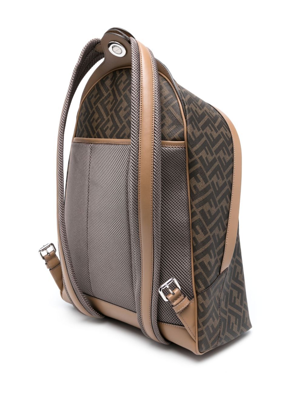 FENDI Diagonally Designed Medium Backpack - 33 x 43 x 14 cm