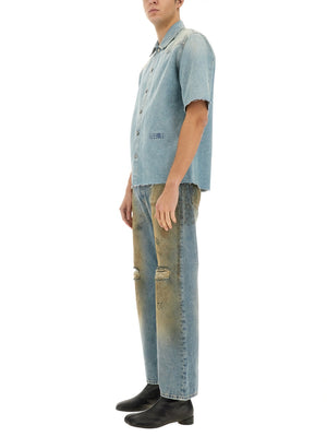 MM6 MAISON MARGIELA Denim Shirt for Men - Size 50 IT