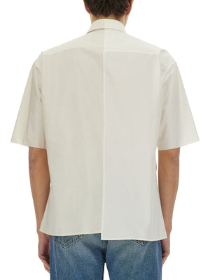 MM6 MAISON MARGIELA Asymmetrical Mini Shirt - Size 50 IT