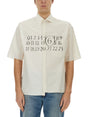 MM6 MAISON MARGIELA Asymmetrical Mini Shirt - Size 50 IT