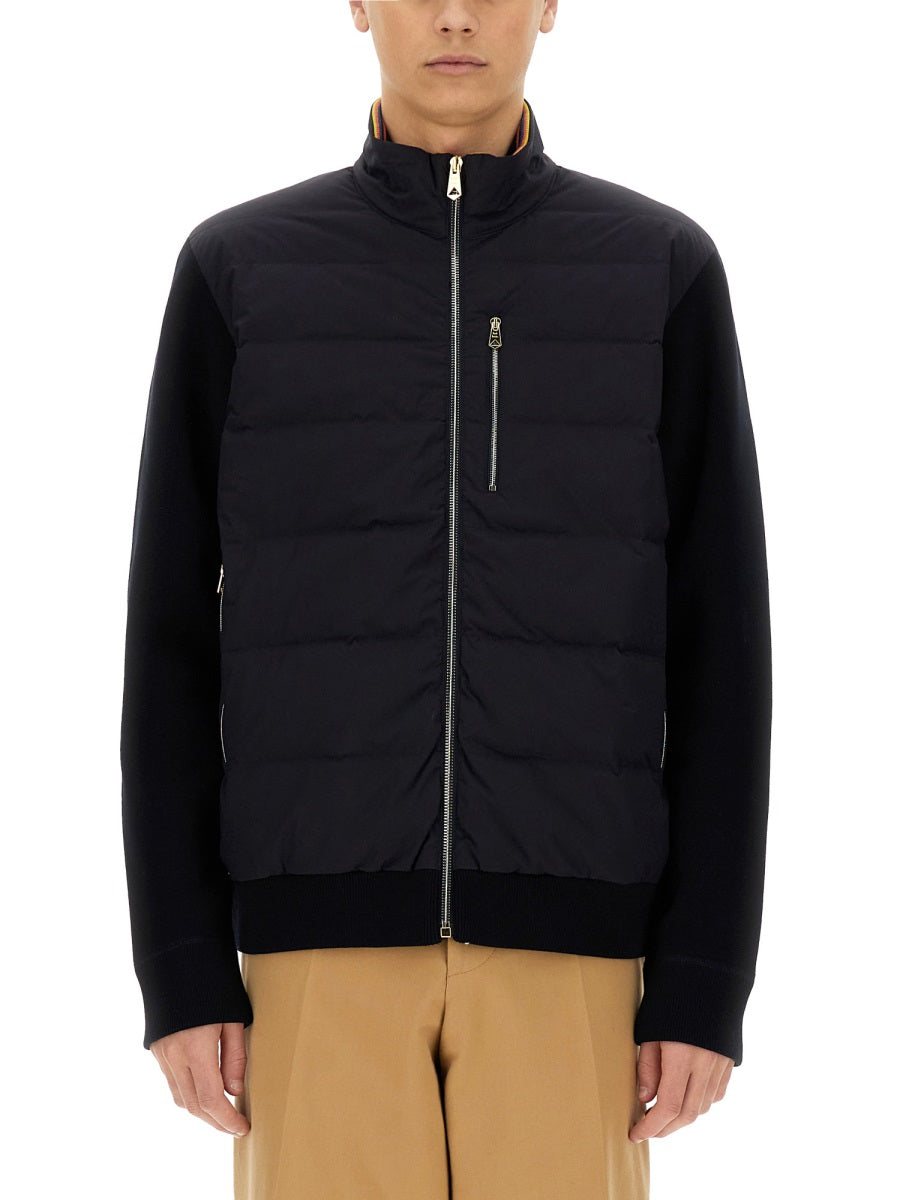 PAUL SMITH Hybrid Down Jacket - Men's Large