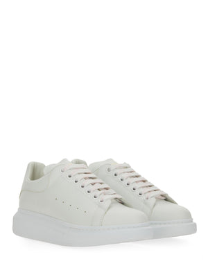 ALEXANDER McQUEEN Oversized Leather Sneakers for Women