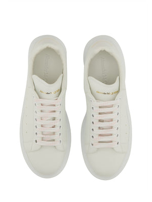 ALEXANDER McQUEEN Oversized Leather Sneakers for Women