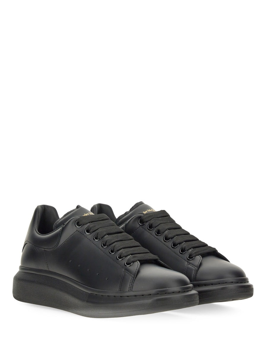 ALEXANDER McQUEEN Oversized Leather Sneakers