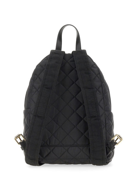 MOSCHINO Quilted Nylon Mini Backpack