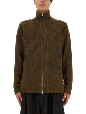 MAISON MARGIELA Regular Fit Zippered Cardigan