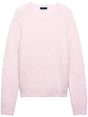 PRADA Classic Crew-Neck Wool Sweater for Women