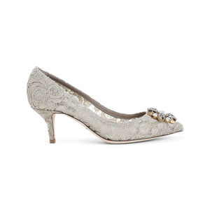 DOLCE & GABBANA Elegant Lace Pumps - 6cm Heel Height