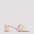 MIU MIU Lamb Leather Mini Sandals with 6.5cm Heel