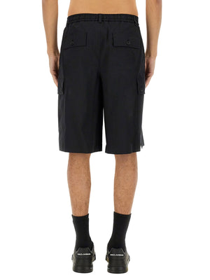 DOLCE & GABBANA Cotton Cargo Bermuda Shorts - Size 48