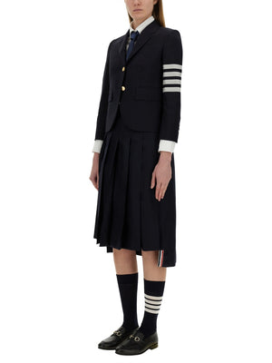 THOM BROWNE Pleated Mini Skirt