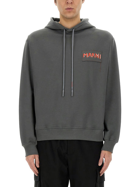 MARNI Classic Men's Hoodie - Size 48 IT