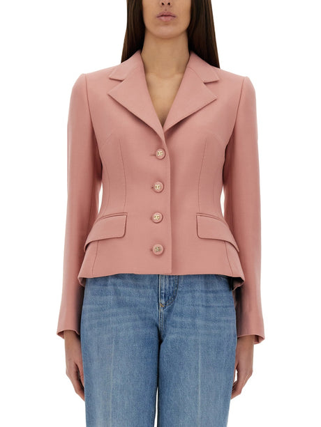 DOLCE & GABBANA Sweet Single-Breasted Mini Jacket - Size 40