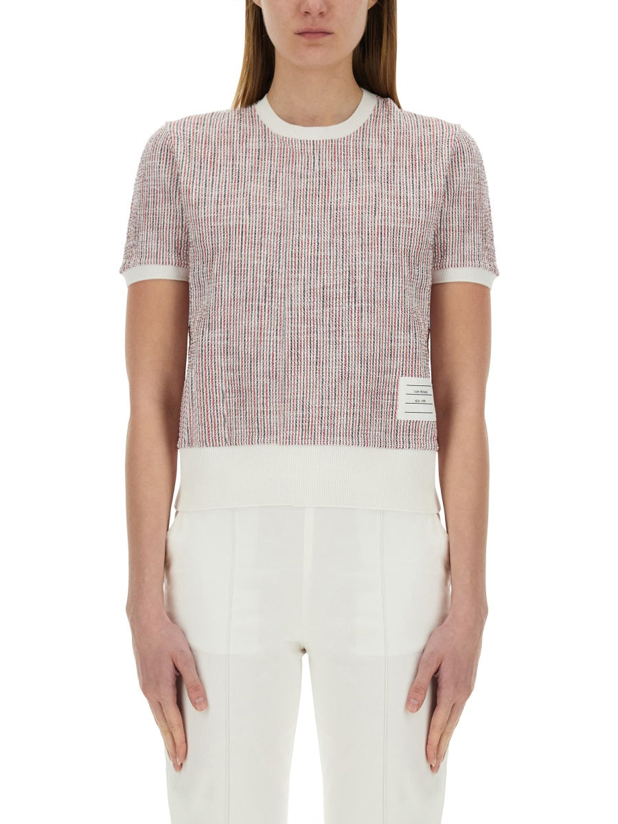 THOM BROWNE Women's Mini Polo Shirt