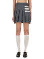 THOM BROWNE Women's Wool Mini Skirt