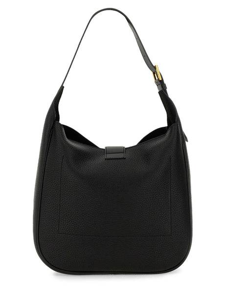 TOM FORD Large Leather Shoulder Bag