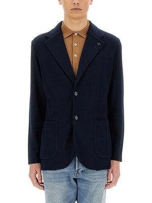 LARDINI Cotton Jacket for Men - SS25 Collection