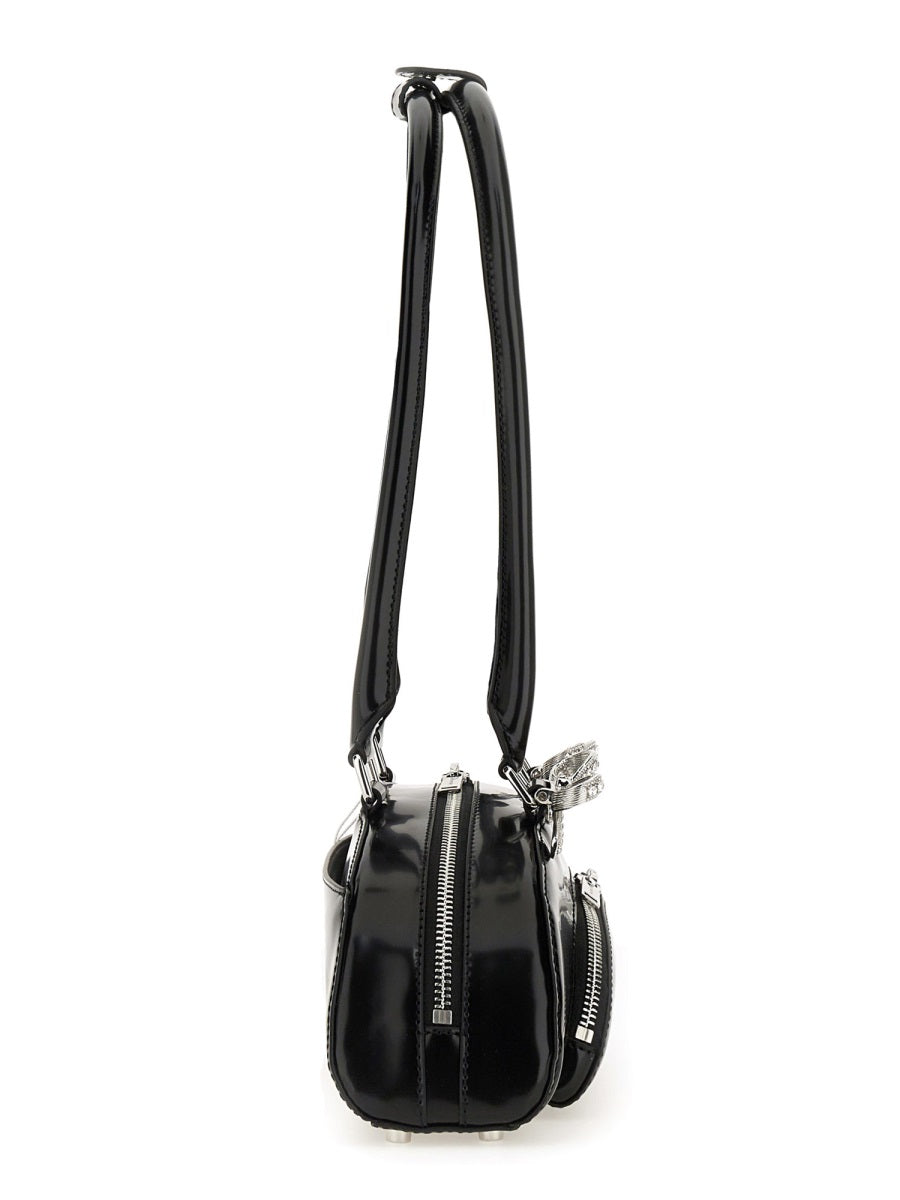 SELF-PORTRAIT Curved Shoulder Mini Handbag