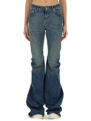 RICK OWENS DRKSHDW Women's Mini Denim Jeans