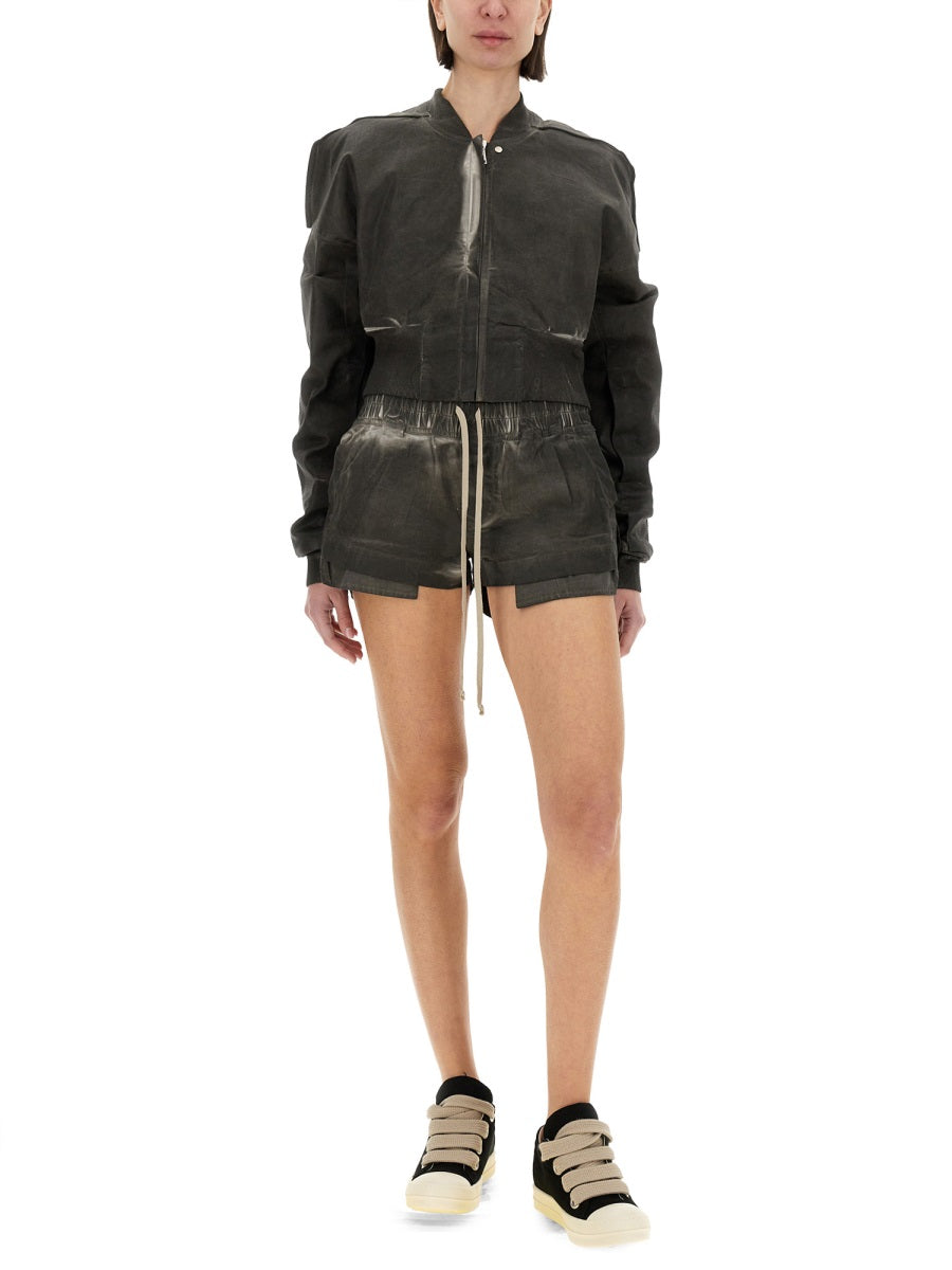 RICK OWENS DRKSHDW Stylish Women's Mini Shorts for SS25