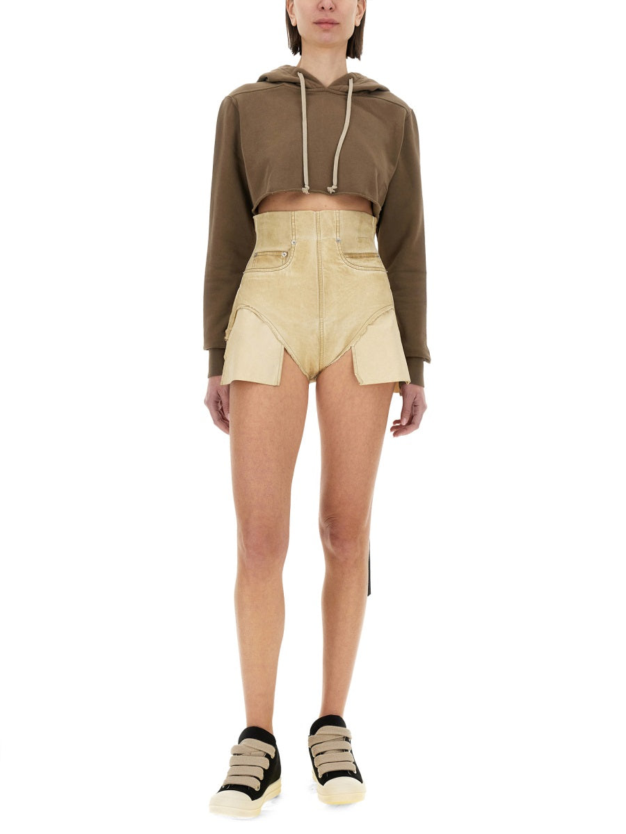 RICK OWENS DRKSHDW Women's Mini Dove Shorts for SS25