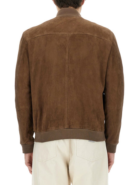 FAY Men's Leather Jacket - SS25 Collection