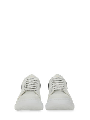 ALEXANDER McQUEEN Premium Leather Sneakers for Men - SS25 Collection