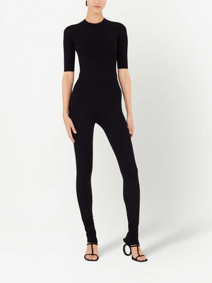 Ferragamo High Waist Stretch-Fit Leggings