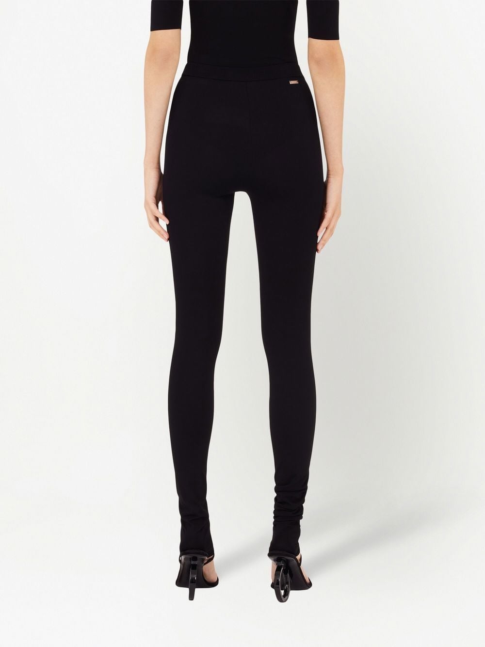 Ferragamo High Waist Stretch-Fit Leggings