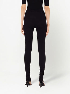 Ferragamo High Waist Stretch-Fit Leggings