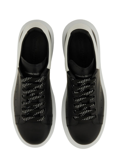 ALEXANDER McQUEEN Premium Leather Sneakers for Men - SS25 Collection