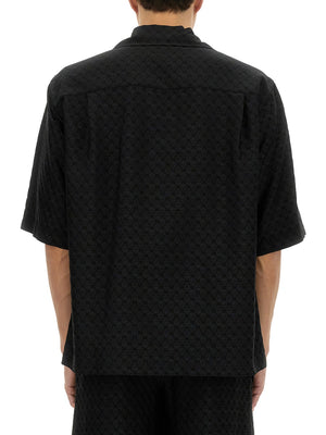 ALEXANDER McQUEEN Loose Fit Skull Pattern Shirt - Size 16