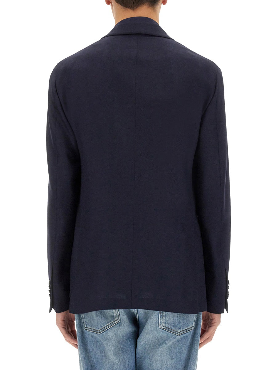 LARDINI Men's Mini Wool Jacket for Spring/Summer 2025