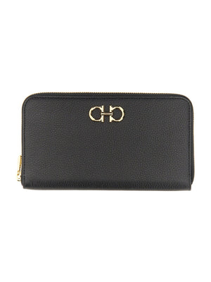 Ferragamo Gancini Hook Mini Wallet