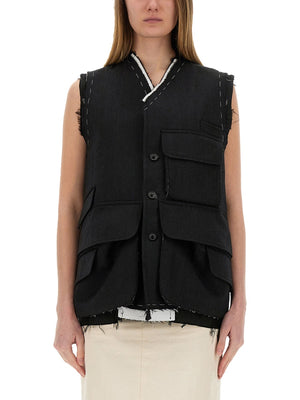 MAISON MARGIELA Luxury Wool Sports Jacket for Women - SS25 Collection