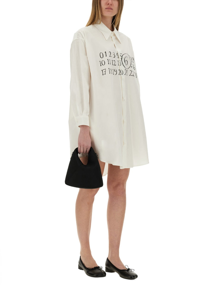 MM6 MAISON MARGIELA Mini Cotton Dress for Women - SS25