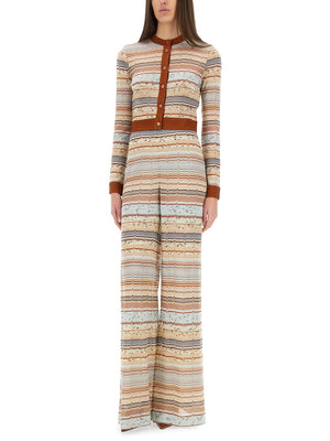 MISSONI Chic Multicolor Trousers for Women - SS25 Collection