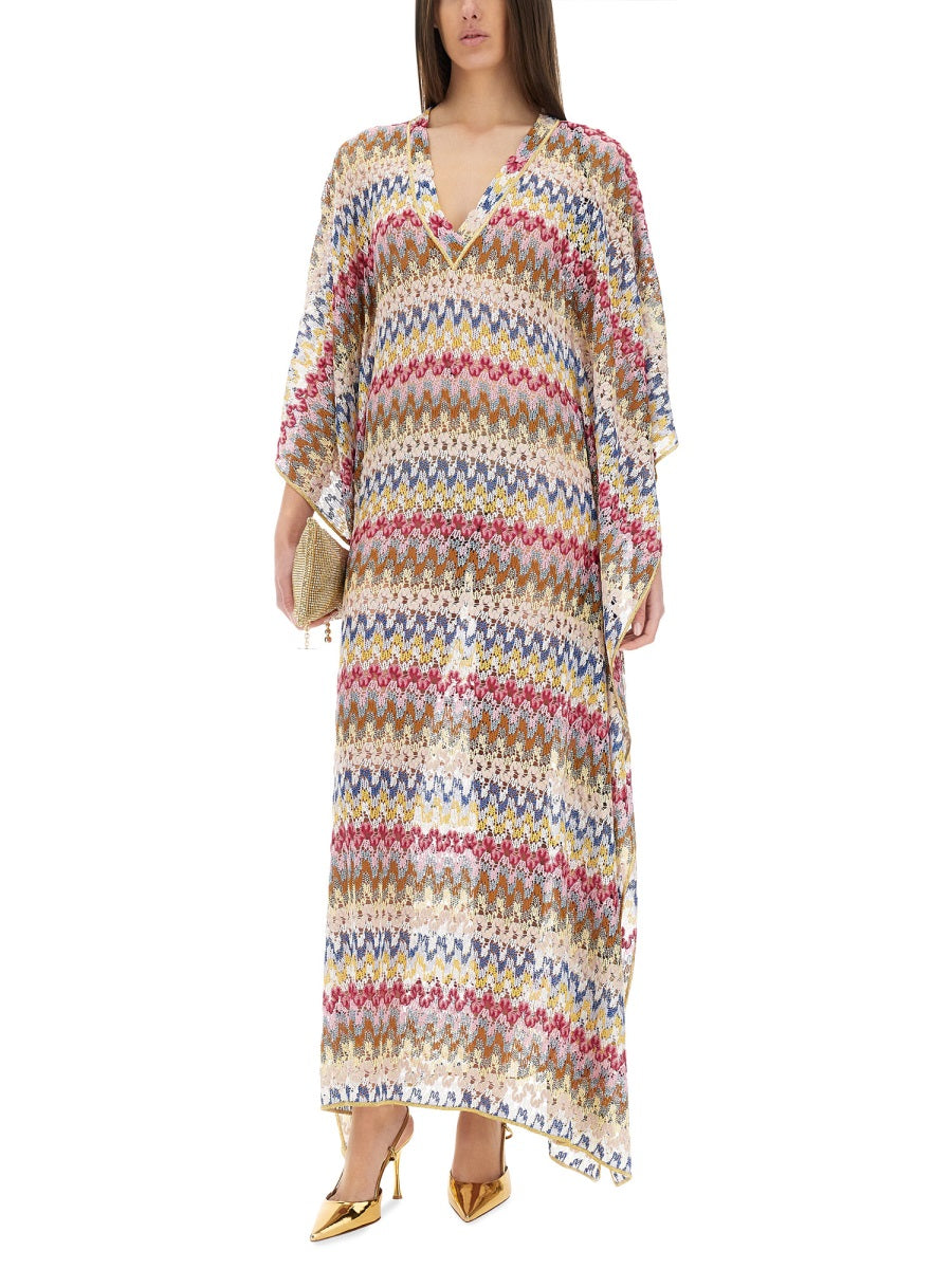 MISSONI Mini Multicolour Dress for Women - SS25 Collection