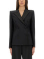 ALEXANDER McQUEEN Luxurious Mini Wool-Mohair Blend Jacket