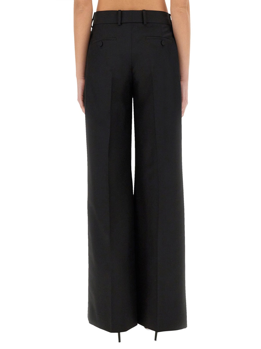 ALEXANDER McQUEEN Elegant Wool-Mohair Trousers for Women