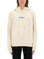 JIL SANDER Cotton Sweatshirt for Women - SS25 Collection