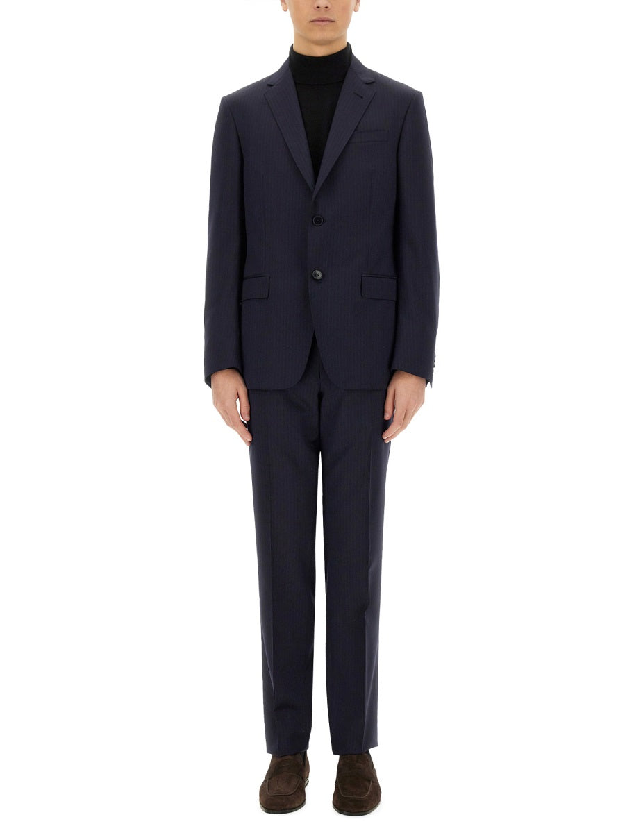 ZEGNA Tailored Suit in Luxurious 100% Wool