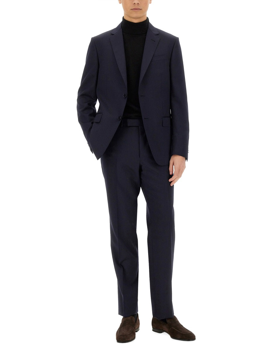 ZEGNA Tailored Suit in Luxurious 100% Wool