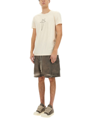 RICK OWENS DRKSHDW Mini Cotton Blend Shorts for Men