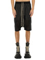 RICK OWENS Mini Shorts with Buffalo Horn Buttons